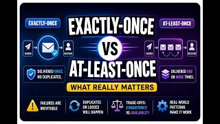 Exactly-once vs At-least-once Delivery — What Really Matters