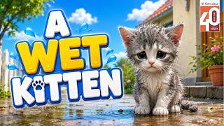 A Wet Kitten | Ratna Sagar | Animated Story