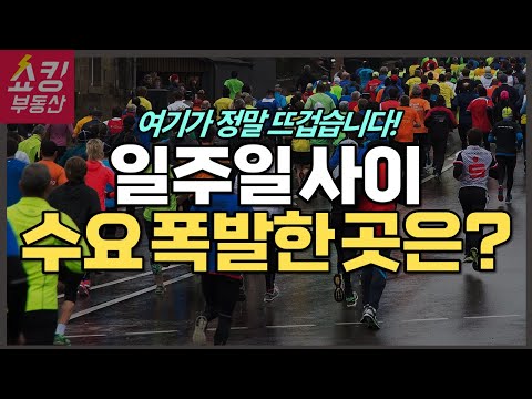 + 일주일 사이 수요 <strong>폭발</strong> 지역 <strong>총정리</strong>
