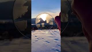 odly satisfying ice bubbles