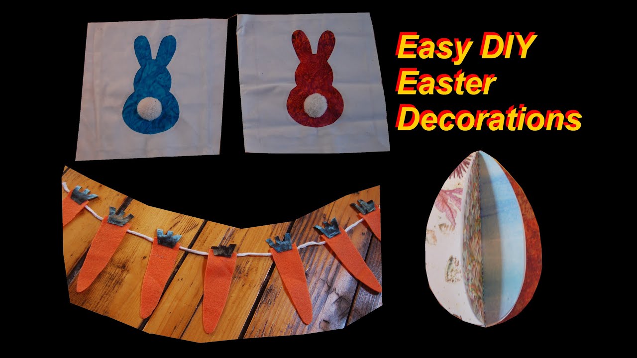 Easy DIY Easter Decorations YouTube