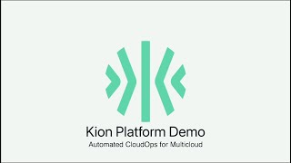 Famous Kion Platform Demo - Automated CloudOps for Multicloud Wealth