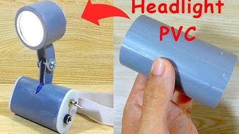 How To Make Powerful LED Headlight head lamp Rechargeable