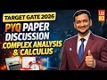 Complex Analysis &amp; Calculus | GATE Mathematics | PYQ Practice 2026 | IFAS | Must Watch!