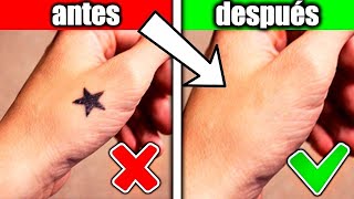 Ultah tatuaje encubrir maquillaje