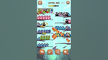 Bird Sort 2: Color Puzzle Level 364 #games #gaming #gameplay