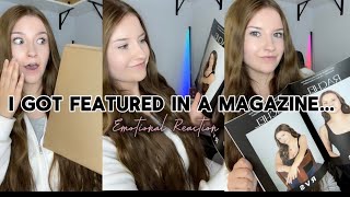 I Didn’t Expect This… My First Magazine Feature Reaction