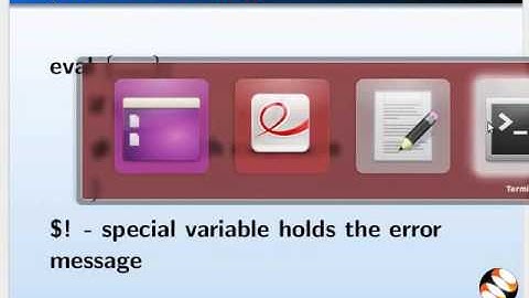 Exception and error handling in PERL - Bengali