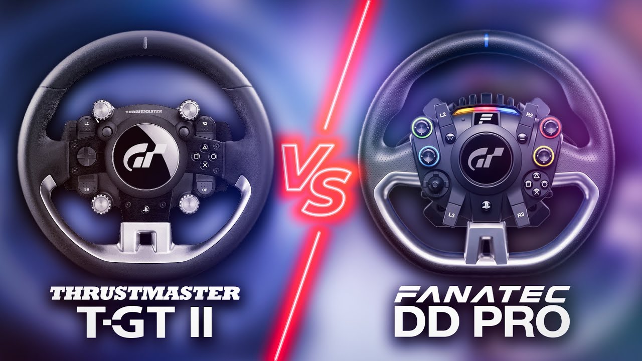 Best wheel for GT7? - Fanatec DD Pro vs Thrustmaster T-GT2 