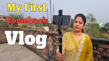 My First Comeback Vlog ♥️ | New Beginning | Back on YouTube | My First Vlog 2025 | Mera Pehla Vlog 