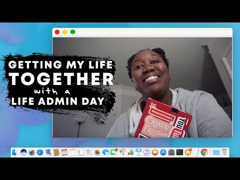 Getting My Life Together & Trying A "Life Admin Day" | Studio Vlog 003