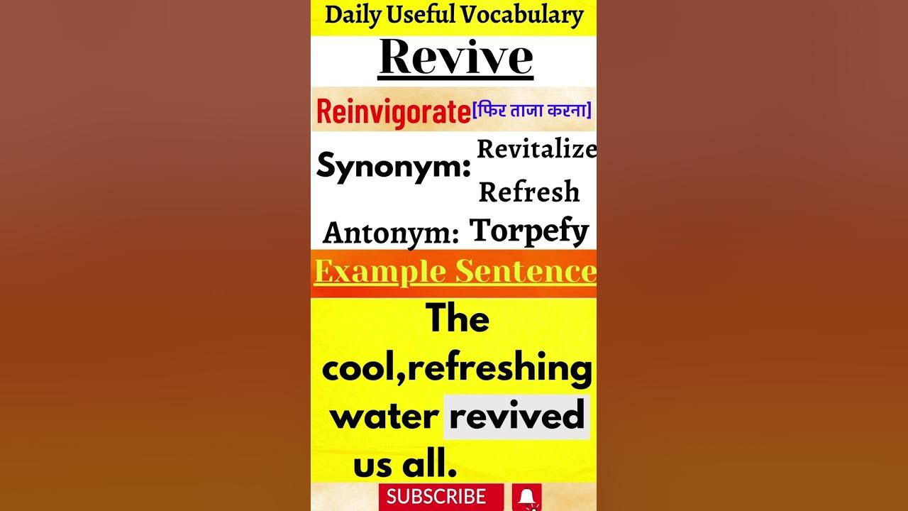 revive-meaning-in-hindi-revive-meaning-daily-english-vocabulary