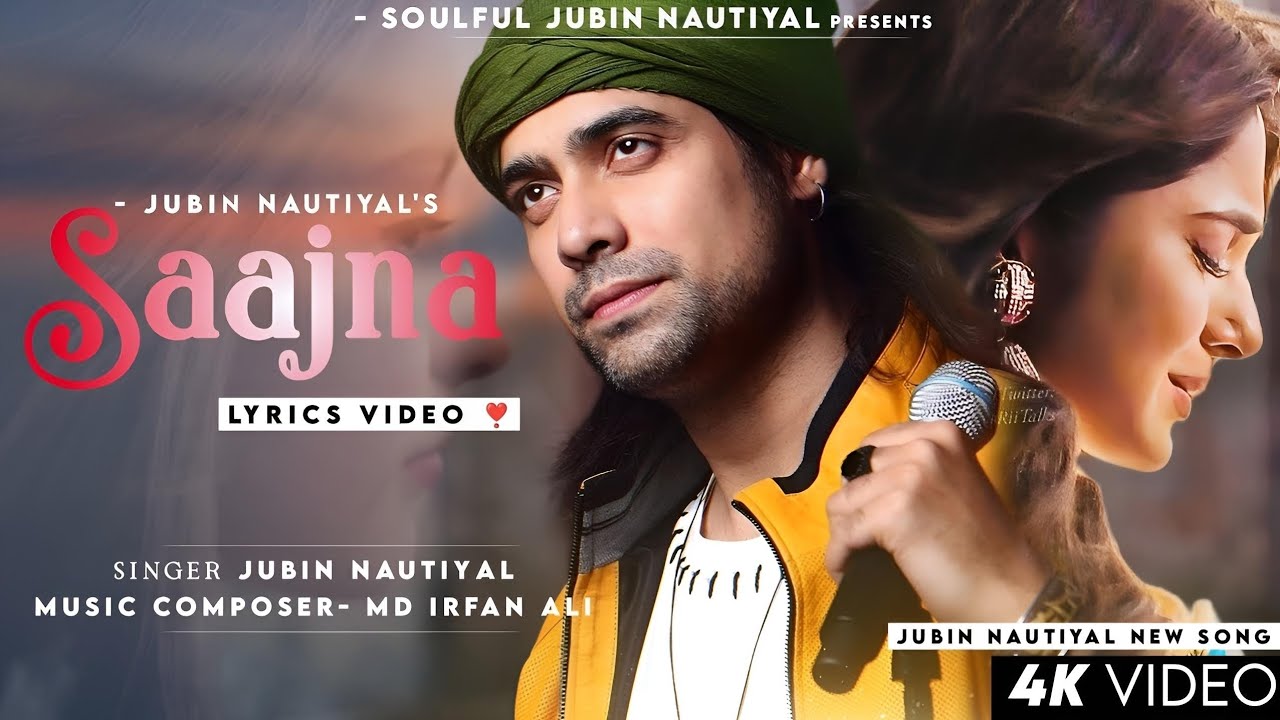 Saajana (Lyrics) Jubin Nautiyal | Jennifer Winget | Md Irfan Ali | Sahas Pareek | New Sad Song 2023