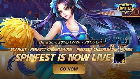 SCARLET NEW SKIN | PERFECT CHEERLEADER - HEROES EVOLVED
