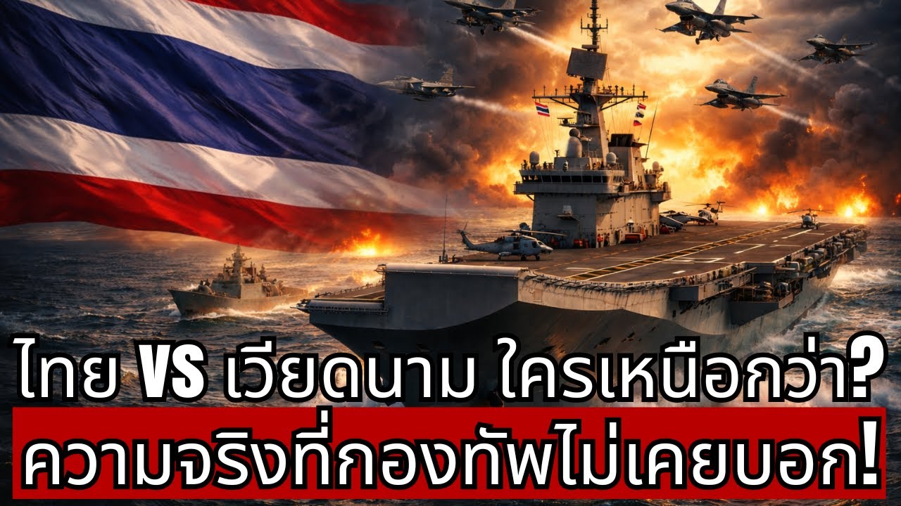 ความลับที่โลกไม่รู้: กองทัพเรือไทยแข็งแกร่งแค่ไหนในอาเซียน?