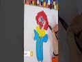 رسم مهرج او بلياتشو السيرك بطريقة سهلة