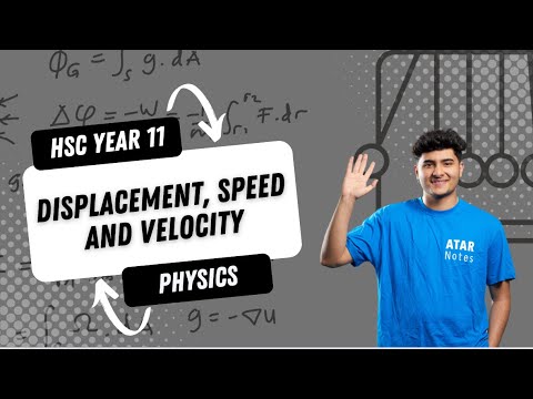 HSC Physics Y11 - Displacement, Speed & Velocity - YouTube
