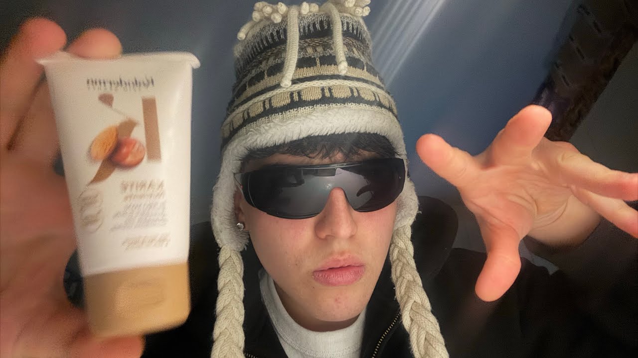 my first ASMR video (10 min creamy massage roleplay)