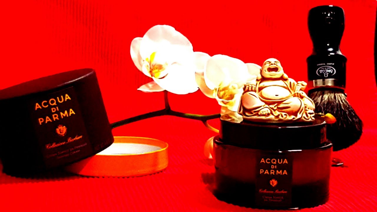 Распаковка №2 Acqua Di Parma Collezione Barbiere Shaving Cream 125g