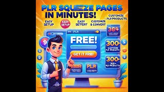 🚀 Easy PLR Squeeze Pages in Minutes! | PLR Product Vault Tutorial 📢