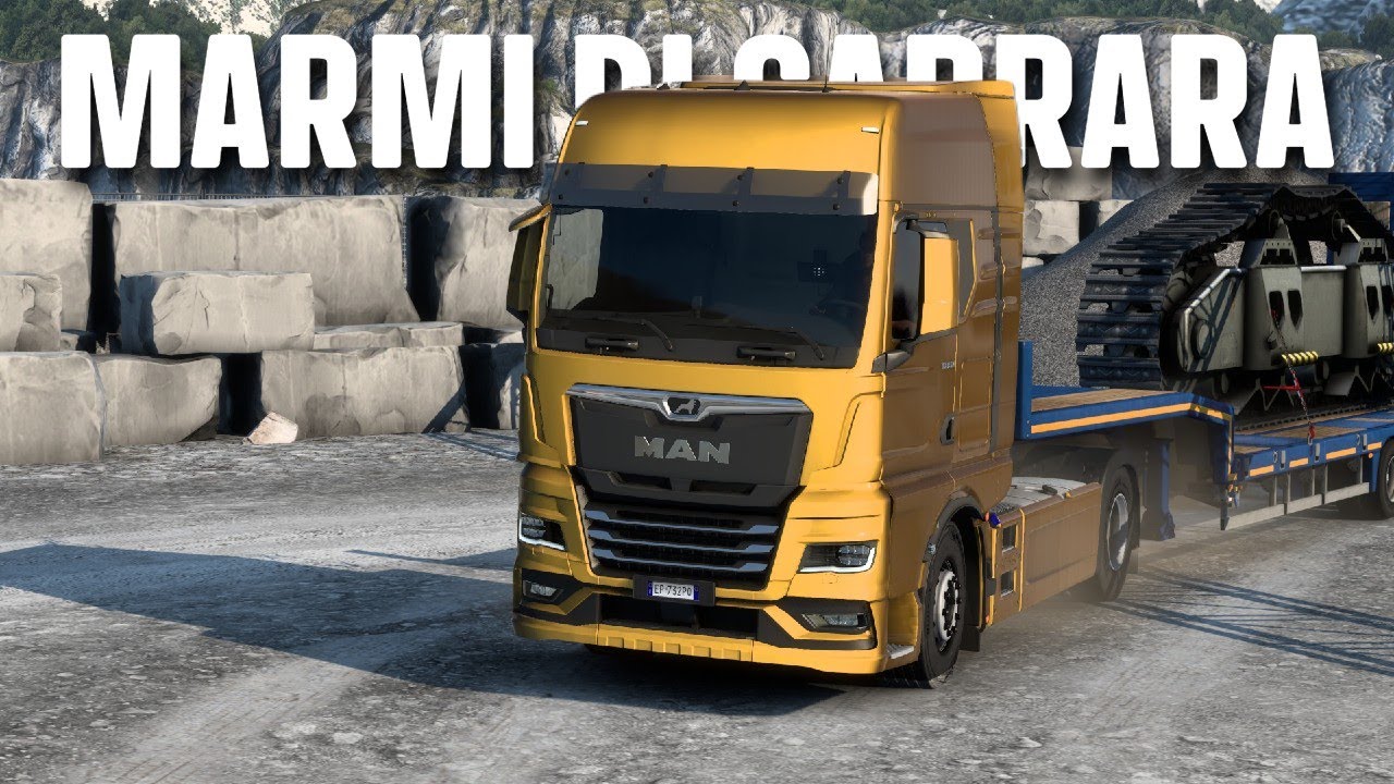 MARMI DI CARRARA su EURO TRUCK SIMULATOR 2!
