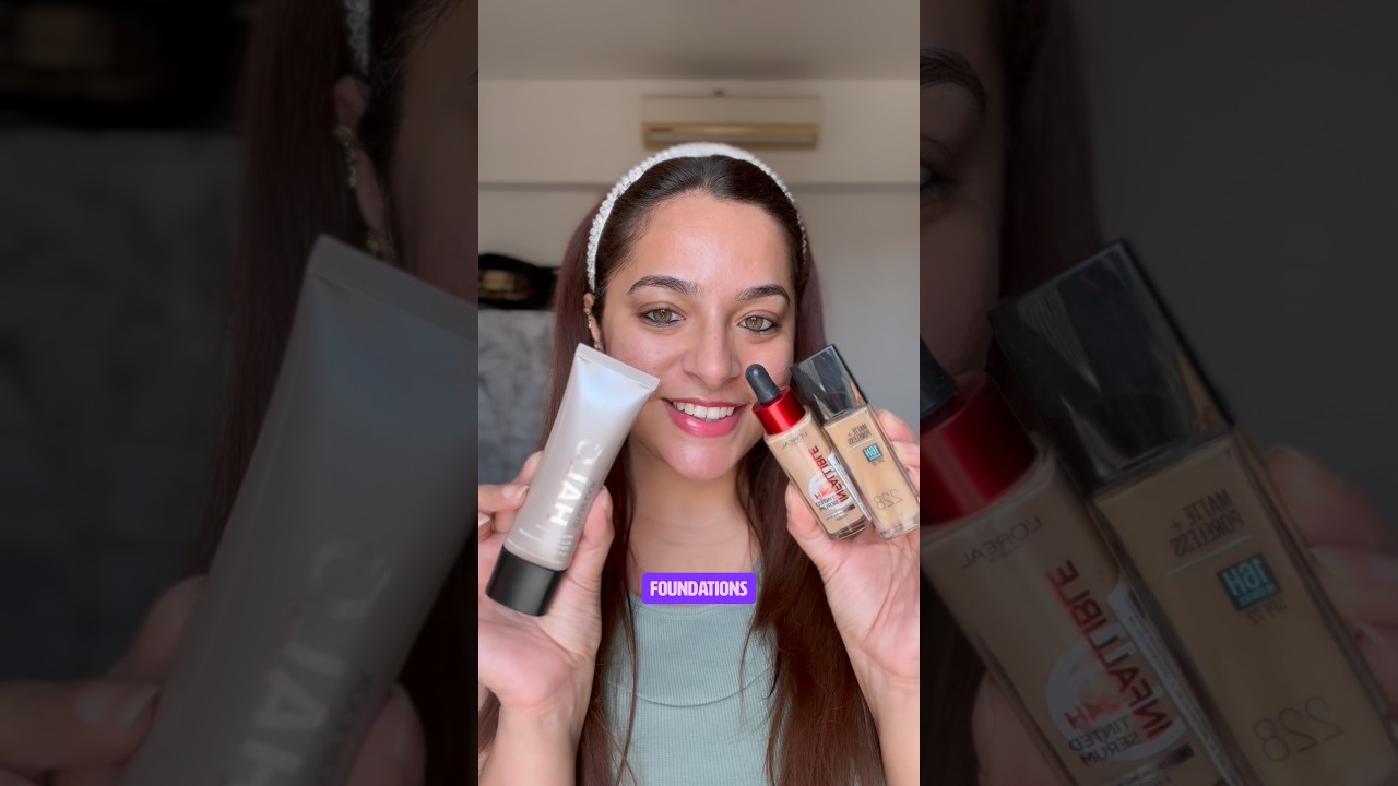 TOP 3 Summer Foundations from Nykaa under rs 2000 #makeupshorts