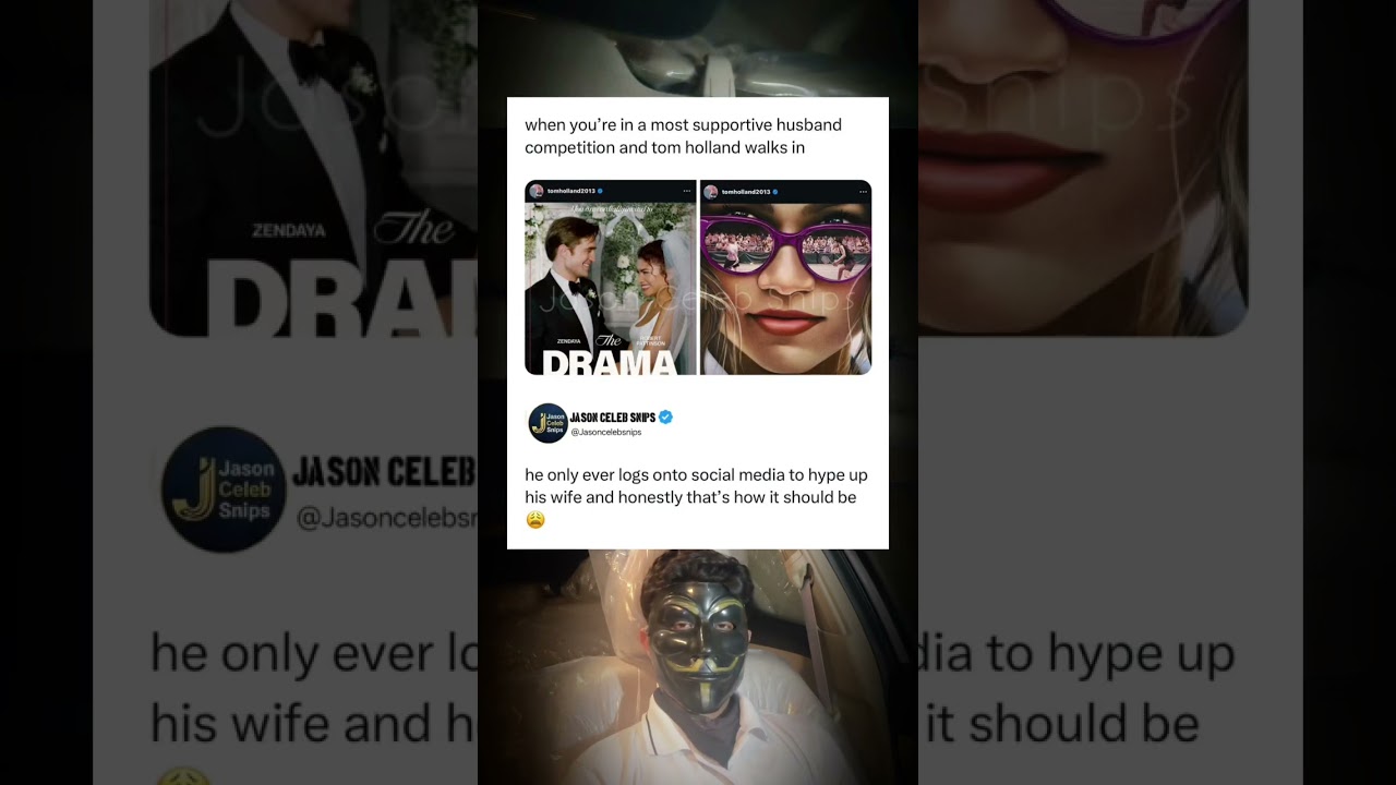 Tom Holland is Zendaya’s #1 fan and I’m crying #zendaya #tomholland