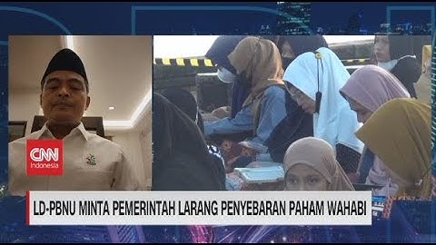 LD-PBNU Minta Pemerintah Larang Penyebaran Paham Wahabi