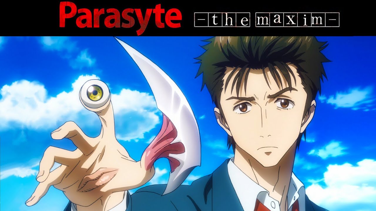 Download Parasyte Fictional Anime Series Wallpaper | Wallpapers.com