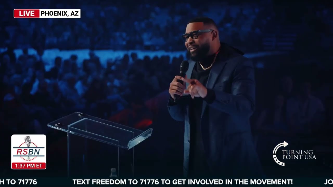 WATCH: Brandon Tatum speaks at TPUSA's AmericaFest Conference Day Three. - 12/20/2025