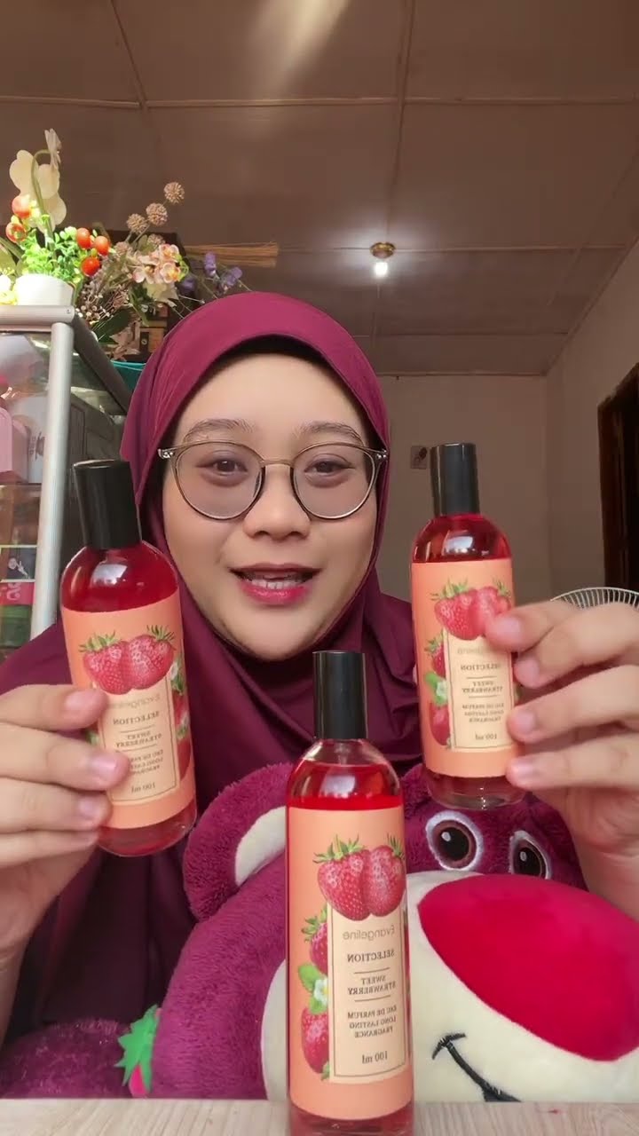 BELI PARFUM WANGI LOTSO‼️ EVANGELINE STRAWBERRY