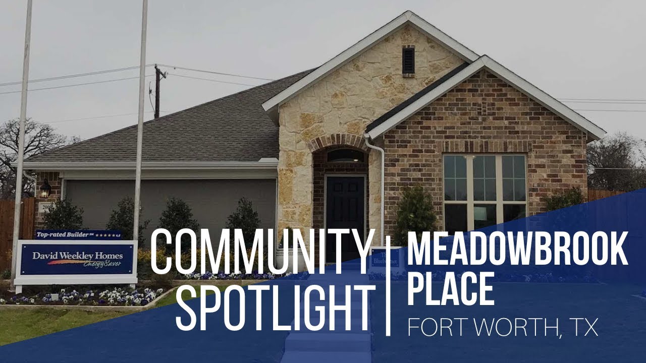 Meadowbrook Place David Weekley Homes YouTube