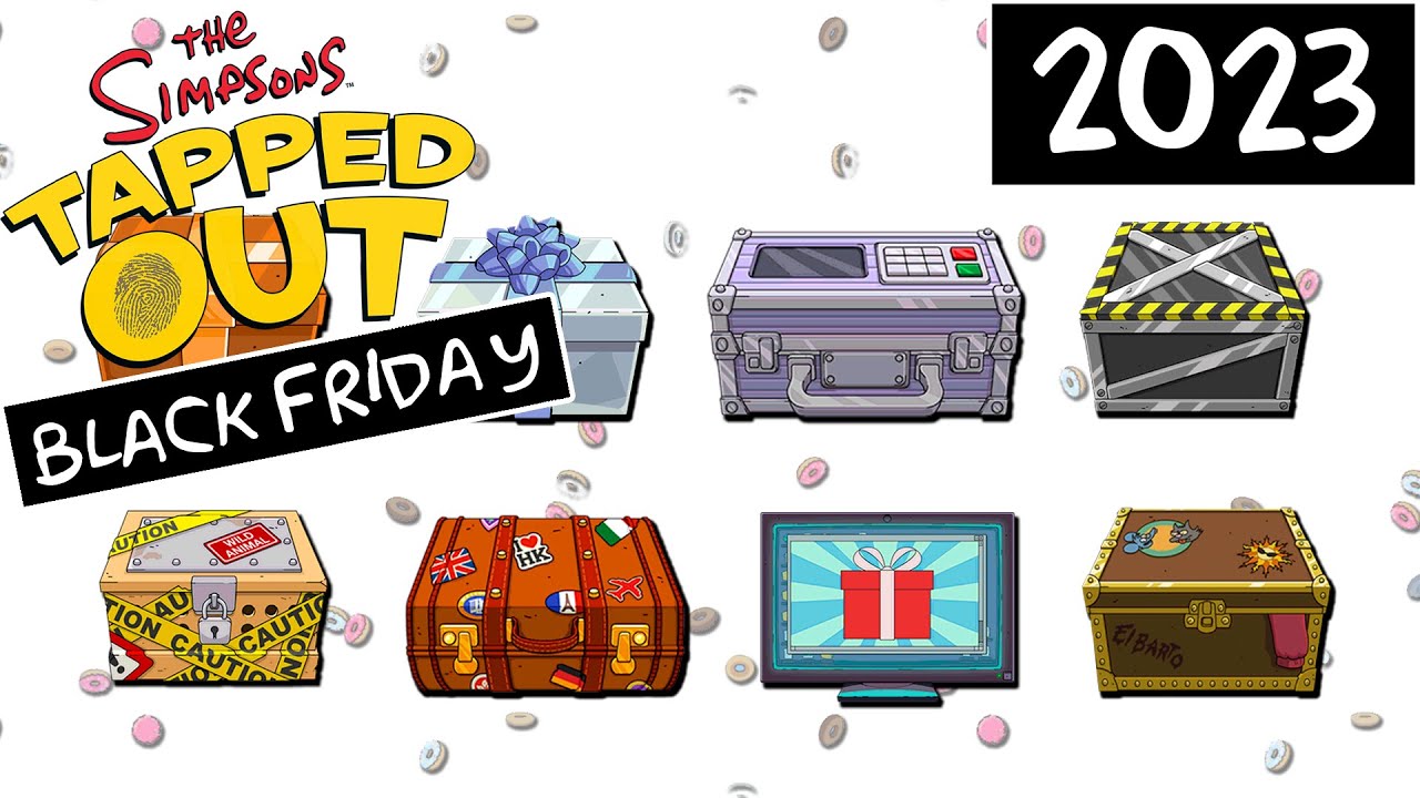 The Simpsons Tapped Out Black Friday Update (2023) YouTube