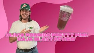 Olivia Rodrigo pretty pink Baja Blast review