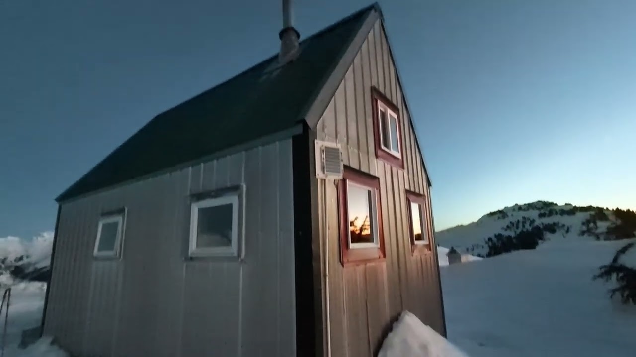 Good morning from the Mt Brew Hut