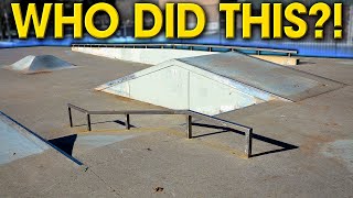 WHO BUILT THIS AWFUL SKATEPARK?!