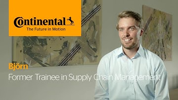 Explore Tires Supply Chain Management Trainee Program - Björn from Germany giving insight