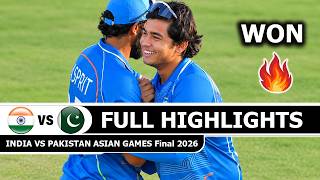 IND VS PAK Asian Games Final Match Full Highlights 2026 | India vs Pakistan Gold Medal Match