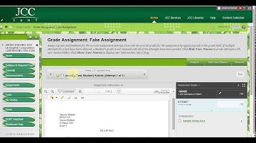 How to grade online using Blackboard