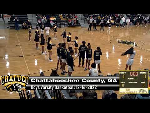 Varsity Boys Basketball 12-16-2022 Chattahoochee County High School