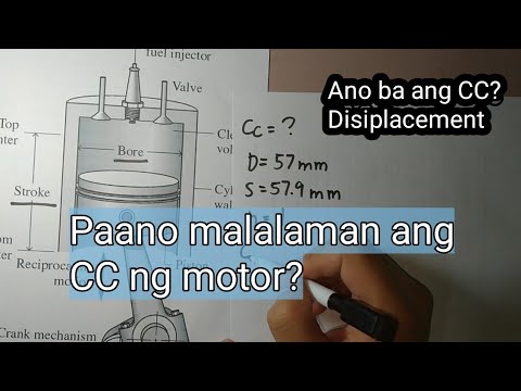 Video: Paano ko malalaman kung ano ang cc ng aking makina?
