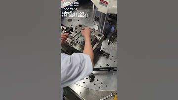 TAYU vertical injection molding machine application: charger socket parts plastic injection machine