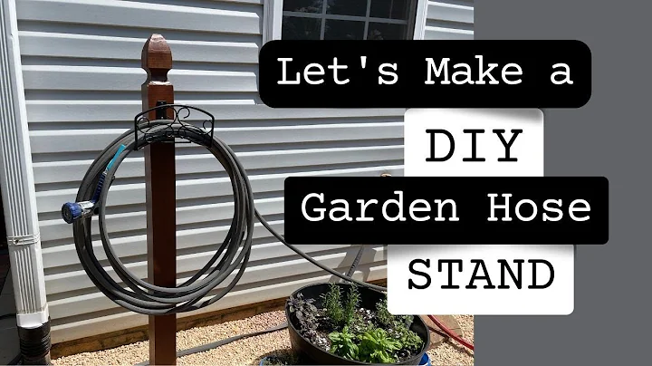 DIY Garden Hose Stand!!!