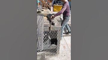 Rebar stirrup bending process #smartwork #goodtools