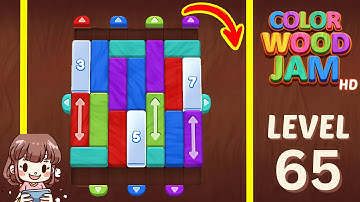 Color Wood Jam Level 65 Solution Walkthrough