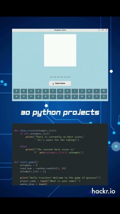 The 30 Best Python Projects - YouTube