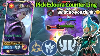 Pick Eudora Counter Ling. What do you think??🤔. Ling road to Mythic Global- Mobile legends