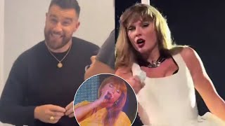 Travis Kelce was spotted on set filming while also showing his support for Taylor Swift's Eras Tour. by Taytrav 755 views 5 days ago 39 seconds