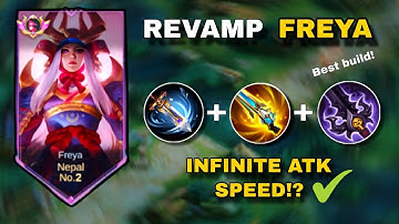 Freya revamp best build is here!!!🤯💯 | Build + Rotation (Must Watch)***