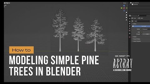 How to Make Trees in Blender Using the Spapling Addon
